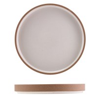 Kava White Stoneware Presentation Plate